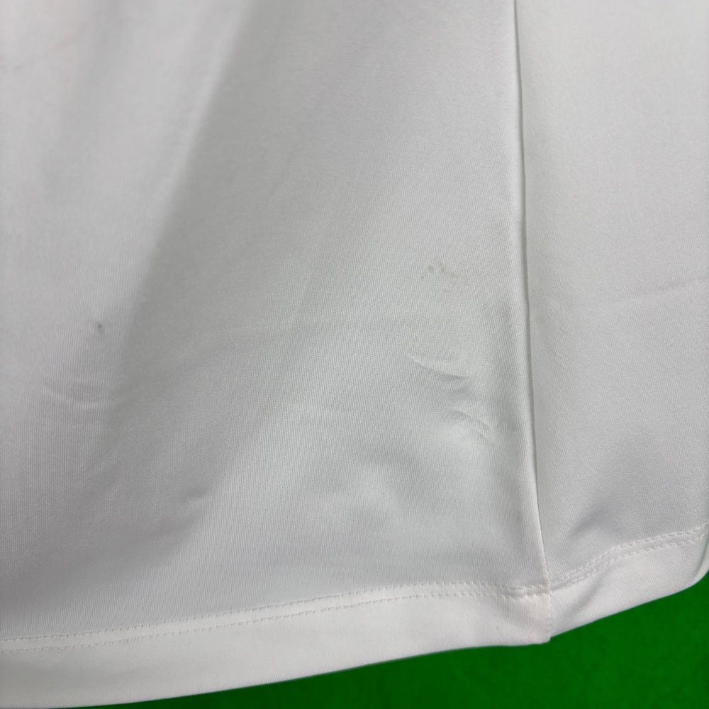 Greg Norman White and Black ML75 stretch Athletic Shirt with pleated back XL - Picture 9 of 10